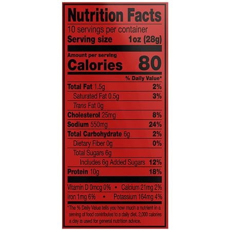 Jack Link's Beef Jerky Teriyaki 10.0 oz Pack of 2
