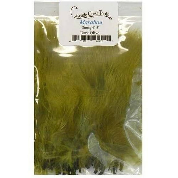 Cascade Crest Marabou, Black