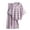 Purple, variant on Brilliant Two Piece Outfits Women Plus Size Fall Women's Casual Long Sleeve Round Neck Sweater Sets Knitted Stripe Tops Long Pants Suits Beige Free Size