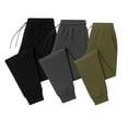 thumbnail image 4 of BenBen Men's Sweatpants 3-Pack – Soft Athletic Jogger Pants for Workout & Lounge | Runs Small, 4 of 9