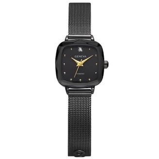 シムス simms腕時計　完動品　レアアイテム Jessica Simpson Ladies 34mm Silver Tone Crystal Accent Double Arm