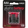 Monoprice AAA Alkaline Battery 8-Pack
