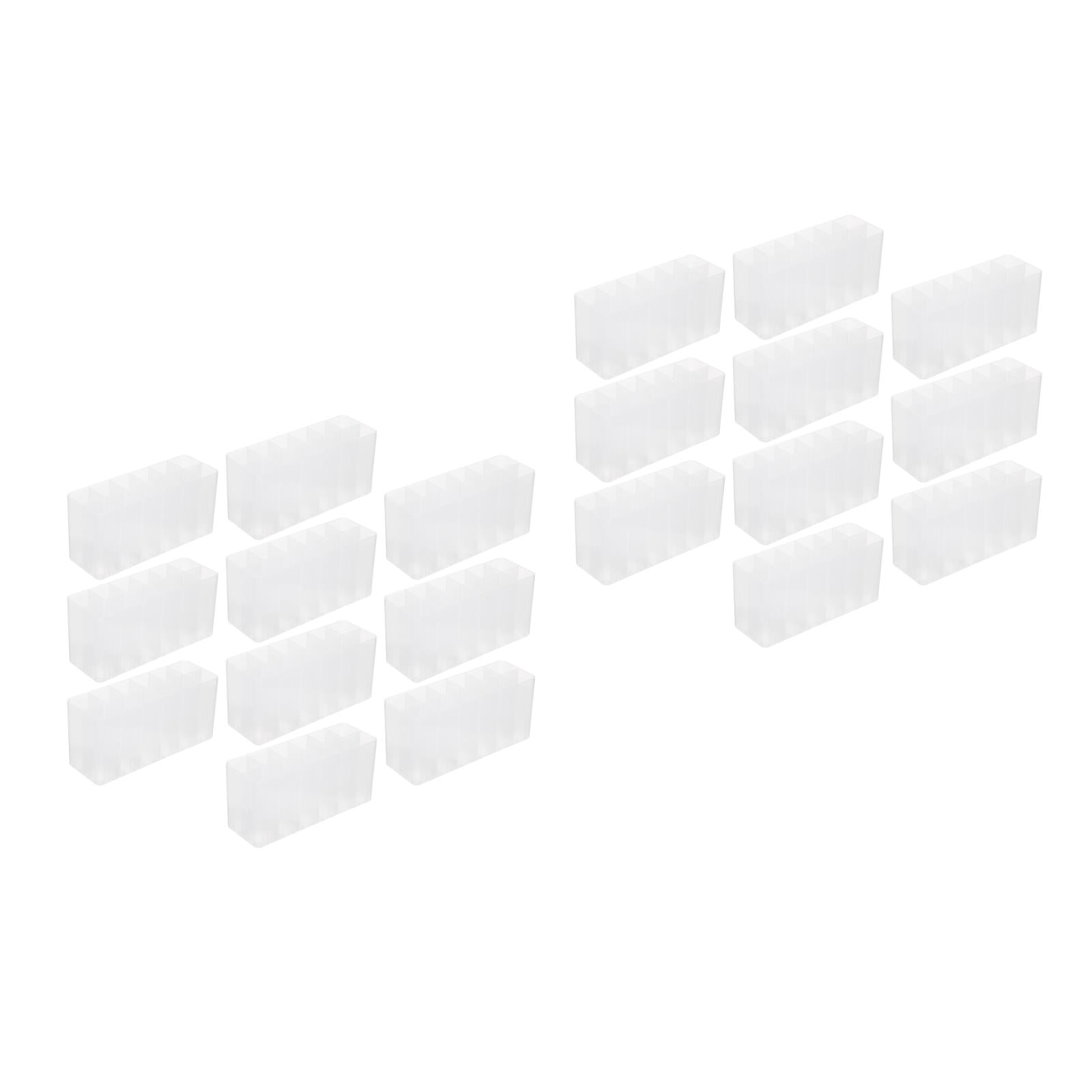 HOMEMAXS 20 Pcs  Durable Mark Pen Holders Pens Storage Containers 12 Holes Pens Boxes