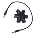 thumbnail image 2 of 1 to 5 Audio Splitter 3.5mm Audio Router Separator Device Adapter with 3.5mm Wire, 2 of 5