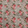 thumbnail image 1 of oneOone Silk Tabby Red Fabric Floral Retro Craft Projects Decor Fabric Printed By The Yard 42 Inch Wide, 1 of 5
