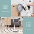 thumbnail image 6 of White Highland Cow Leaf Pattern Kitchen Rugs Sets Of 3,Kitchen Runner Rugs Non Skid Washable,Decorative Kitchen Floor Mats for Kitchen,Sink,Laundry,17"x30"+ 17"x47" + 17"x59", 6 of 6