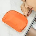 thumbnail image 2 of Bolsa de maquillaje de viaje portátil de nailon para mujeres y niñas, monedero, accesorios de estilo de vida, 11 Feliz Sencillez, 2 of 4