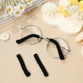 thumbnail image 3 of Pungan glasses ear grip 2 Pairs Glasses Ear Cushion Eyeglasses Temple Sleeves Eyeglasses Ear Grippers Temple Tip Covers Ear Grips,2.17"X2.17"X0.04", 3 of 10