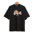 thumbnail image 1 of Palm Angels 22ss Logotipo de la letra Pa Chic Suelto Casual Cuello redondo, 1 of 3
