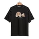 thumbnail image 1 of Palm Angels 22ss Logotipo de la letra Pa Chic Suelto Casual Cuello redondo, 1 of 3