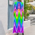 thumbnail image 3 of Groovy Disco Waves - Vestido largo con brillo neón de los años 70 vestidos para mujer Vestidos de mujer Vestidos de novia, 3 of 5