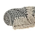 thumbnail image 2 of Parkland Collection THRI21246 52 x 67 in. Shelly Transitional Woven Handloom Throw - Beige, 2 of 4