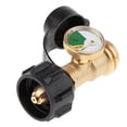 thumbnail image 4 of Medidor De Tanque De Propano, Medidor De Presión De Gas, Universal Para Autocaravana RV, Cilindro, Parrilla De Gas BBQ, Calentador Y Más Electrodomést SM SunniMix Adaptador de tanque de propano, 4 of 6