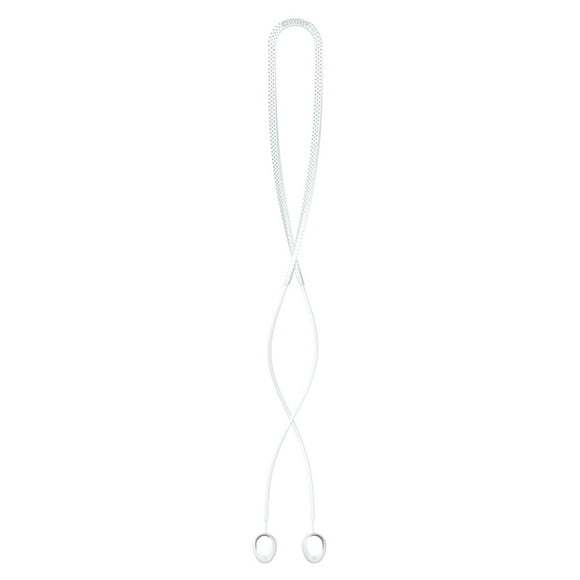Peggybuy Anti-Lost Silicone Earphone Rope Holder Cable for JBL TUNE 115TWS (Blue)