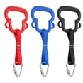 thumbnail image 4 of Children Swing Bar Rings, Red Blue Black Rustproof Children Lifting Gymnastic Ring Graphic Design Anti Slip Washable Nylon Strip  for Exercise, 4 of 7