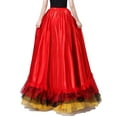 thumbnail image 6 of Modern Spain Flamenco Skirt Women'S Folk Belly Skirts For Dancing Spanish Gypsy Skirt Stage Dance, 6 of 9