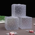 thumbnail image 3 of 50PCS Translucence Plastic Candy Box PVC Dot Candy Boxes Chocolate Gift Treat Boxes Wedding Party Favor, 3 of 4