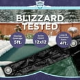 thumbnail image 3 of Buffalo Blizzard Supreme Plus Green/Black Rectangle Winter Swimming Pool Cover, 24' x 40', 3 of 6