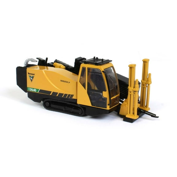 Vermeer D24x40 S3 Navigator HDD (Horizontal Directional Drilling) Machine Yellow and Black 1/64 Diecast Model by SpecCast