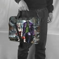 thumbnail image 6 of Joker Harley Quinn Movie Laptop Bag Shoulder Portable Laptop Case Sleeve Chromebook Notebook Messenger Briefcase Adjustable Handbag For Women & Men, 6 of 8