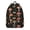 Mushroom and Eye, variant on Mushroom and Fern Black Pattern Backpack for School, Cute School Bag with Adjustable Shoulder Straps and Padded Back, 15.7"x11.8"x5.5"