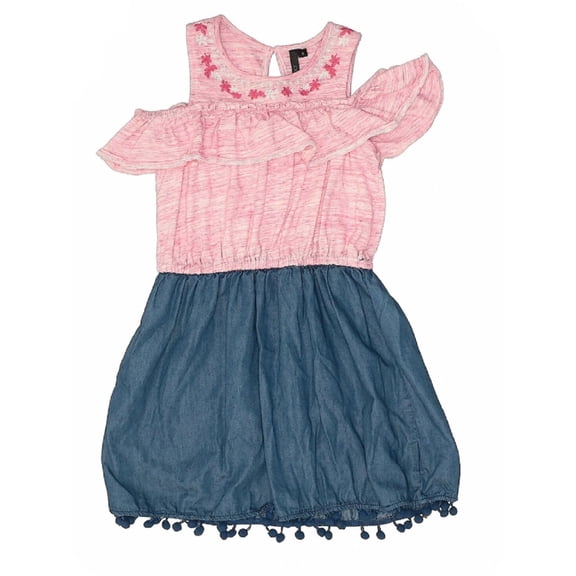 Joe's Girls Tank Top Dress Pink Mirage (5)