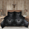 thumbnail image 1 of Bone Collector 100% Polycotton 80 GSM Rustic Skull & Hunting Bone Style Comforter Set by Visi-One, 1 of 5