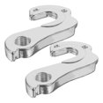 thumbnail image 3 of KAKOWELY 2 Pcs Universal MTB Rode Bike Alloy Rear Derailleur Hanger Frame Tail Hook Parts,2.48"X1.54"X0.31", 3 of 5