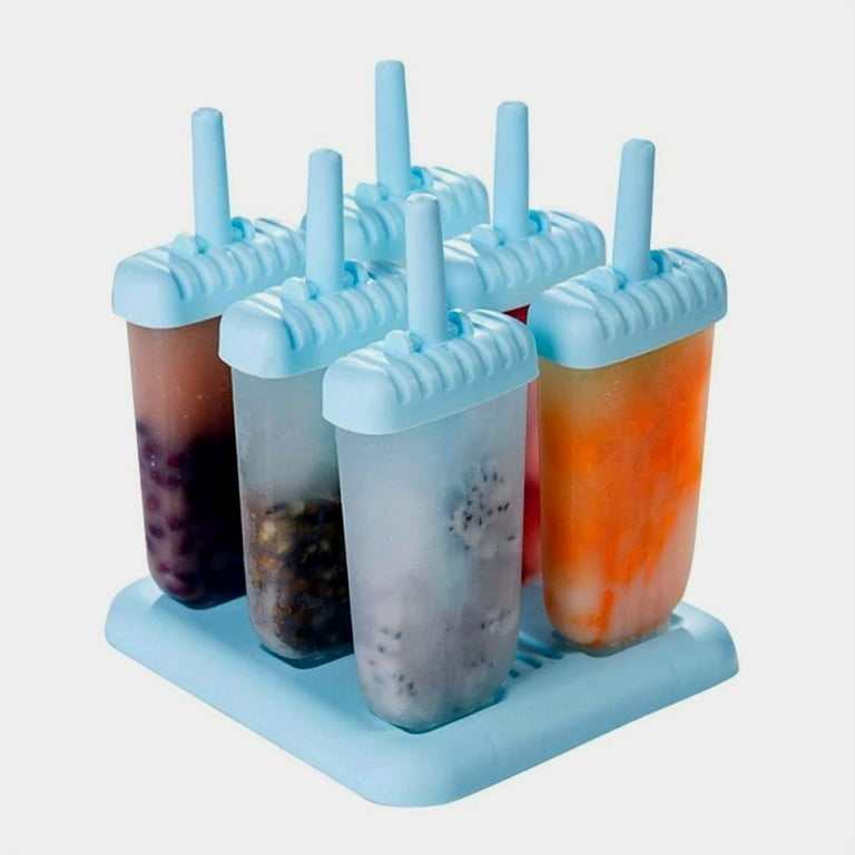 Popsicle Molds 8 Pieces Silicone Ice Pop Molds BPA Free Popsicle Mold  Reusable Easy Release Ice Pop Make - AliExpress