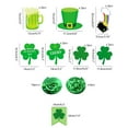 thumbnail image 3 of Patrick's Mardi Gras Day Decorations Hanging Decorations Irish Oktoberfest PartyBanner Flags, 3 of 6