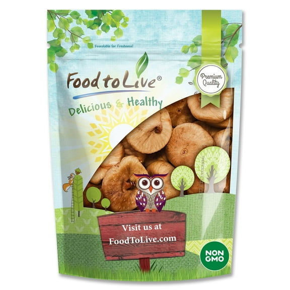 Turkish Smyrna Figs, 0.75 Pounds — Raw, Vegan, Kosher — by Food to Live