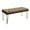 Brown, variant on Furniture of America Eliza Contemporary Fabric Bench with Acrylic Legs in Blue