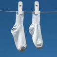 thumbnail image 3 of WRITWAA 20Pack Clips For Hanging White ABS Minimalist Design Clothes Hanging Home Users, 3 of 8