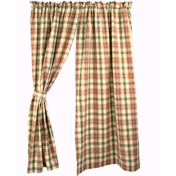 Park Designs Lemon Pepper Lined Panels 84"L