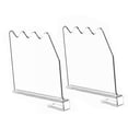 thumbnail image 5 of deevoka 2 Pieces Acrylic Shelf Dividers for Closet Organization for Bathroom Kitchen, 5 of 7