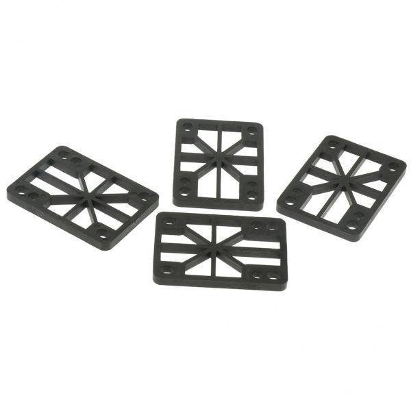 3x 4 piezas de almohadils de amortiguación duraderas de 4 mm o 8 mm para accesori patineta longboard Baoblaze Almohadillas de choque para monopatín de 4 piezas
