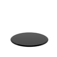 thumbnail image 4 of Newboti Furniture 36" Inch Round Tempered Glass Table Top Black Glass 2/5" Inch Thick Beveled Polished Edge 88053, 4 of 14