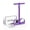 purple, variant on Pedal Resistance Band with Handle,6-Tubes Elastic Pull Rope Fitness Foot Pedal Resistance Bands for Women Bestie Yoga Pilates Exercise Legs Calves Waist Arms Abdomen