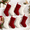 Burgundy,ivory-Length 18",Pack 8, variant on 18 Inchmas Stockings 10 Pack Large Cable Knit Xmas Decor