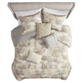 thumbnail image 2 of Madison Park Beacon 7 Piece Textured Cotton Blend Comforter Set in Gray, 2 of 9