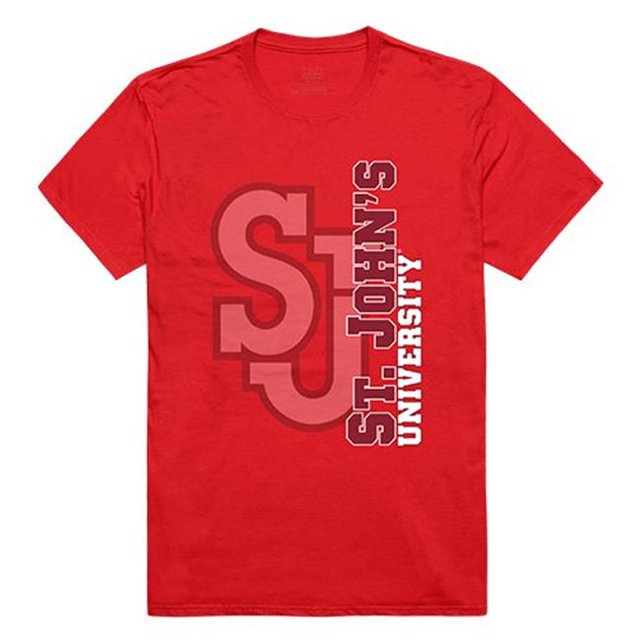 W Republic Apparel 515-152-R58-04 St. Johns University Ghost Tee, Red - Extra Large