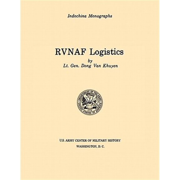 Pre-Owned RVNAF Logistics (U.S. Army Center for Military History Indochina Monograph series) (Paperback)
