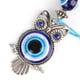 thumbnail image 3 of Llavero de Mal de Ojo, Llavero Azul de Mal de Ojo de búho Amuleto de Turco Colgante de Regalo de bendición para Bolso Bolso Decoración de Bolso Amuleto de turco Spptty artesanía, 3 of 7