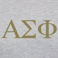 thumbnail image 3 of CafePress - Alpha Sigma Phi Greek Letters Gold Long Sleeve T Shirt - Womens Baseball Tee, 3 of 4