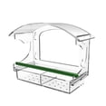 thumbnail image 2 of Comedero para pájaros transparente resistente al agua, accesorio para exteriores para amantes de 1 pieza, 2 of 8