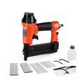 thumbnail image 1 of 2 In1 Air Nail Gun Furniture Brad Nailer Pneumatic Gun Wood Frame Stapler Pneumatic Tool Power Tools With 400pc Staples, 1 of 8