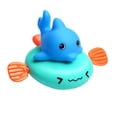 thumbnail image 3 of Juguetes de baño para bebé, juguete para jugar en agua, Agua pulverizada para nadar, bañera de bebé, juguete flotante para playa, juguete de natación, Delfín Hugo juguetes de baño, 3 of 9