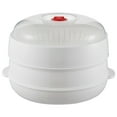 thumbnail image 2 of Microwave Vegetable Steamer Basdi Microwave Vegetable Steamer - Multifunctional Cookware Dish with Transparent Lid | Efficient Cooking, Easy Clean, Perfect for Dumplings and Healthy Meals, B, 2 of 9