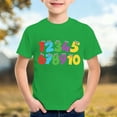 thumbnail image 2 of BOOMNY Toddler Boys Short Sleeve T Shirts Number Graphic T-Shirts Loose Tee Tops, Sizes 9-10 Years, 2 of 4