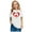 White, variant on Piuwrlz Summer Short T Shirt Sleeve Kid Girl Boy Pink T-Shirt Cotton Crew Neck Shirt Top Pink Size 4 Years